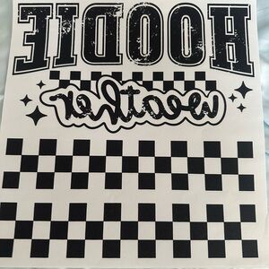 Multiple DTF shirt transfers